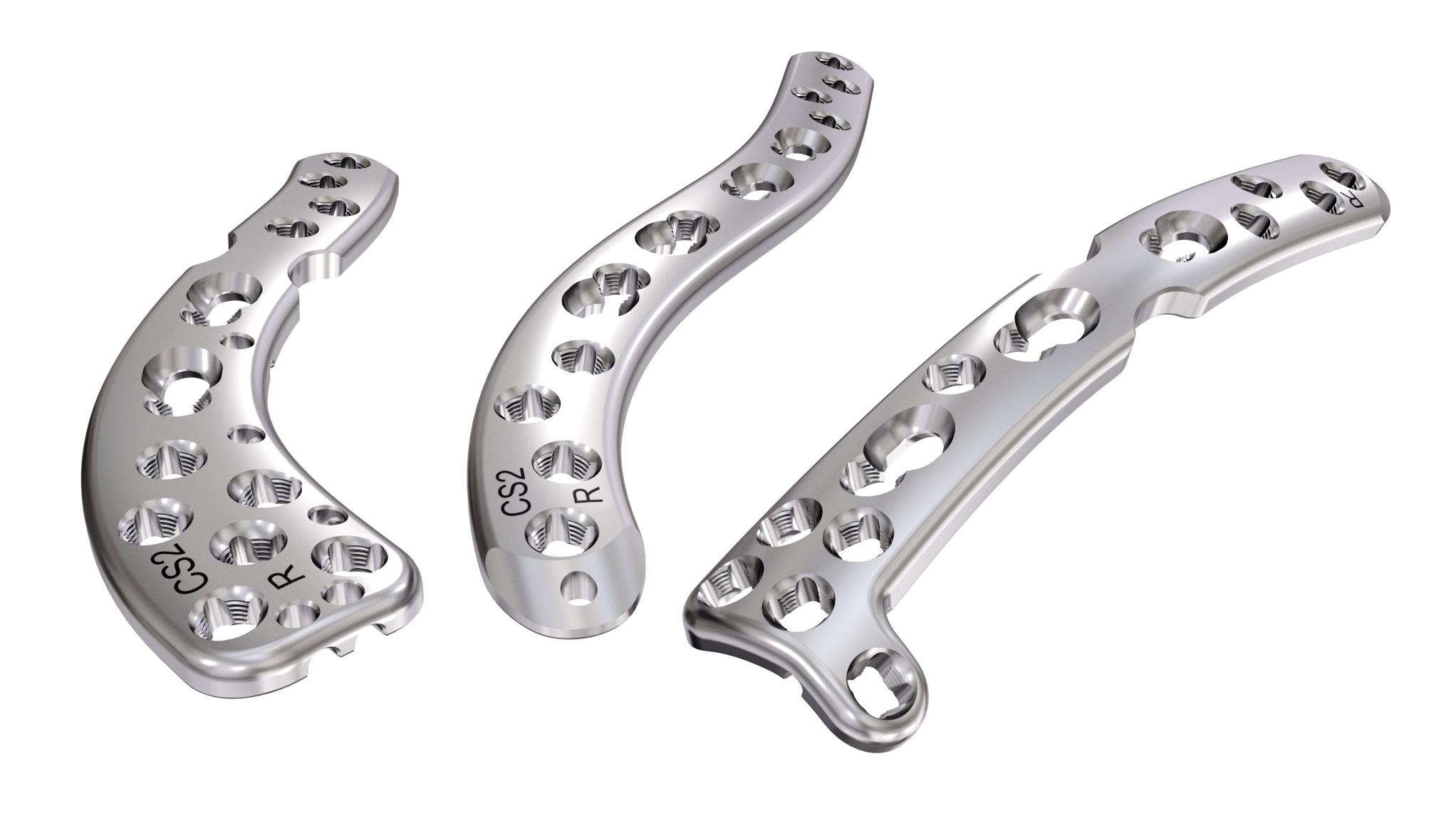 2.7 mm VA LCP® Clavicle Lateral, Shaft and Medial Plates in Stainless Steel