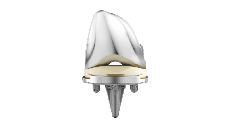 ATTUNE AFFIXIUM Cementless FB Knee with 3D-Printed Technology CR construct