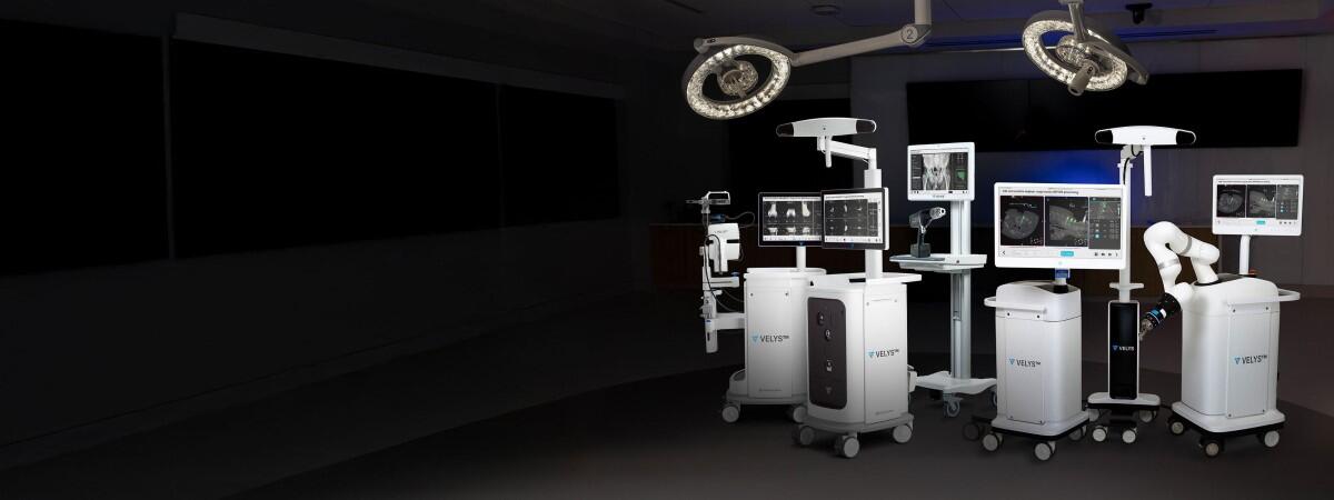 VELYS Enabling Tech Family of Products for Hip, Knee and Spine